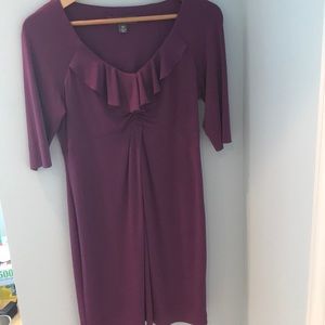 Purple Donna Ricco dress